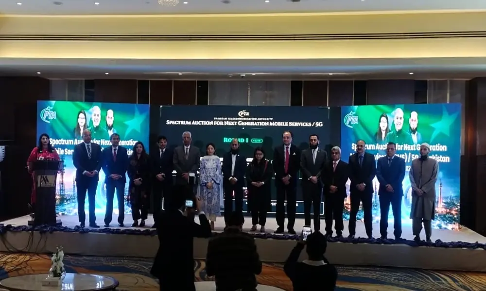 Pakistan raises $507 million in spectrum auction, sets stage for 5G rollout