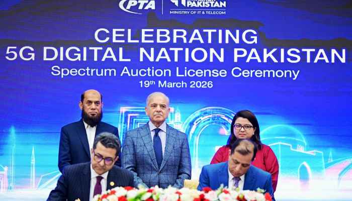 Pakistan’s $507 million 5G auction delivers ‘wonderful beginning,’ Sharif says as licenses handed over