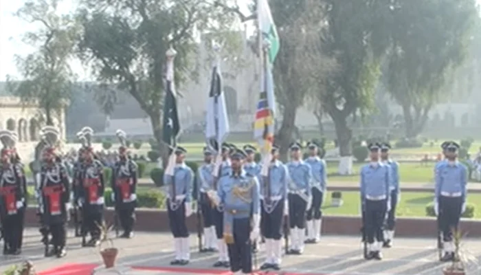 Pakistan marks founding resolution with gun salutes and flag-raisings, but skips traditional parade amid global oil crisis