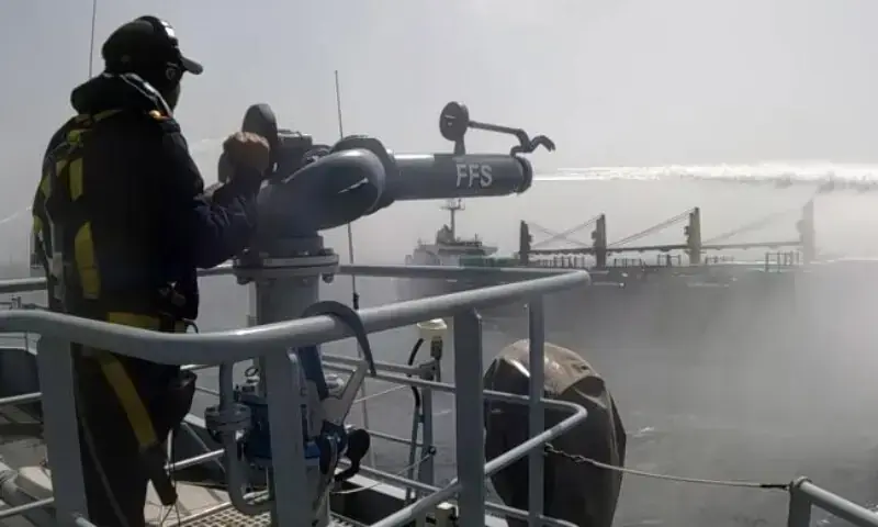 Pakistan Navy rescues 18 crew members from distressed merchant vessel in Arabian Sea
