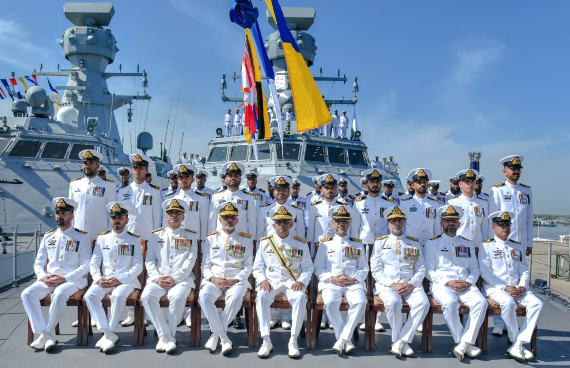 Pakistan Navy inducts second Turkish-built corvette PNS Khaibar