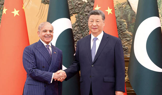 Xi hails ‘unbreakable’ friendship with Pakistan as Sharif arrives in Beijing for 75th-anniversary talks