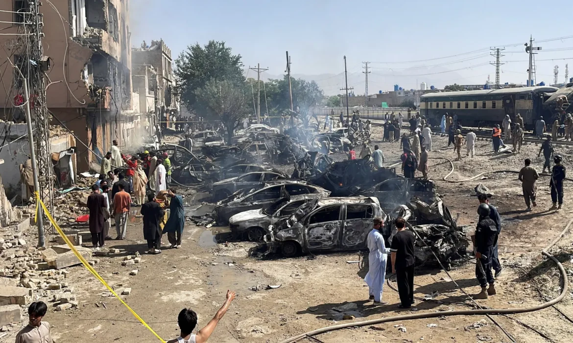 At least 14 killed in Quetta train blast as Baloch militants claim responsibility