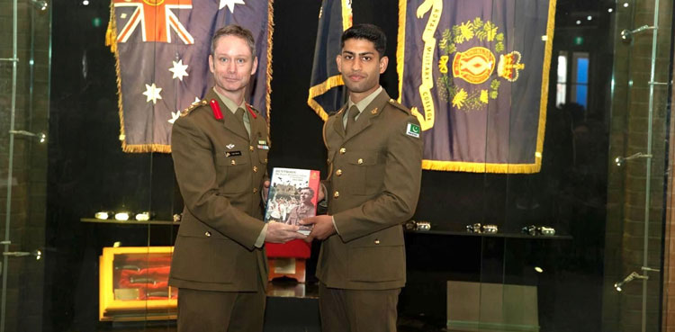Pakistani army cadet named top foreign graduate at Australia’s Royal Military College