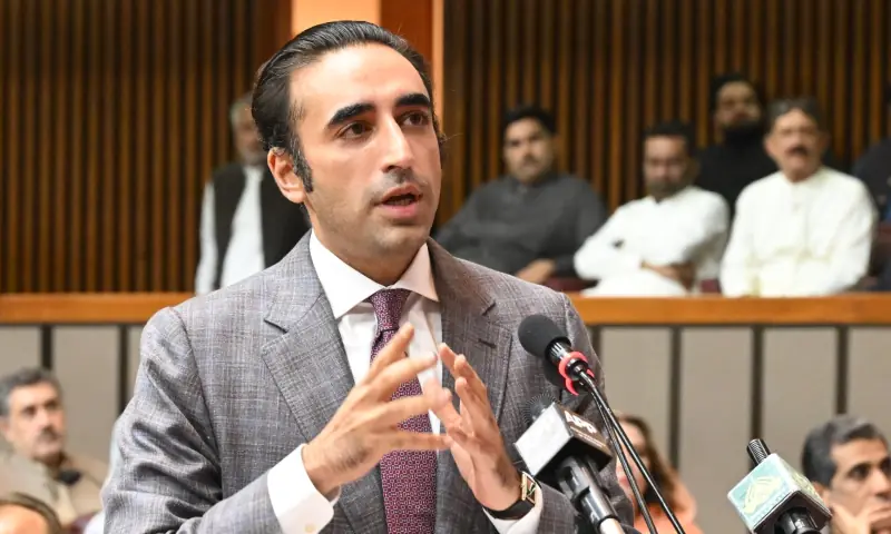 PPP chief backs defence budget deal but warns Pakistan’s federation is running on borrowed goodwill