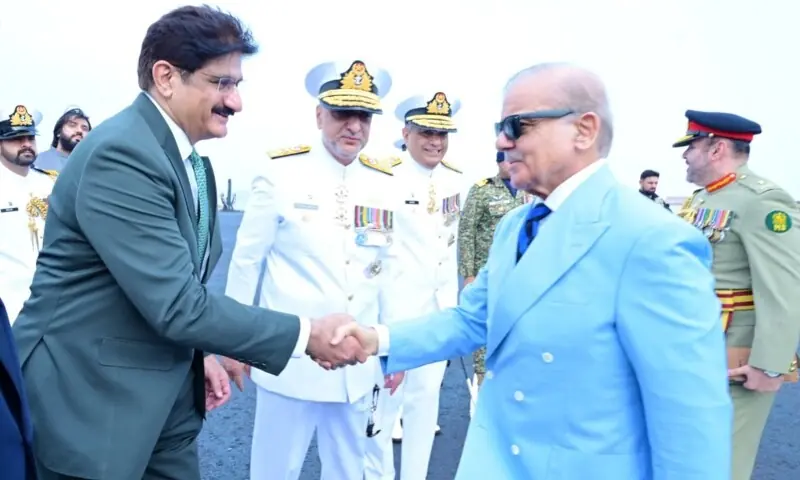 PM Sharif accuses India of using proxies to destabilise country after ‘humiliating defeat’ May conflict