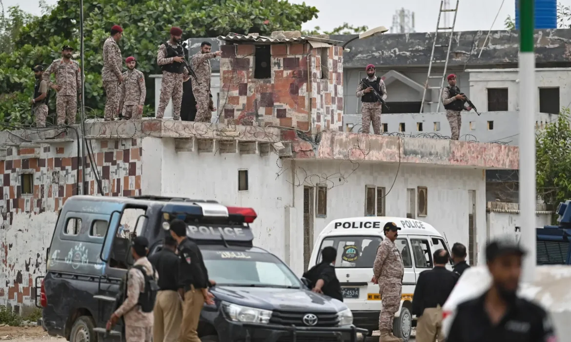 Three Rangers martyred as Taliban faction bomb Karachi paramilitary compound; Afghan suspect held