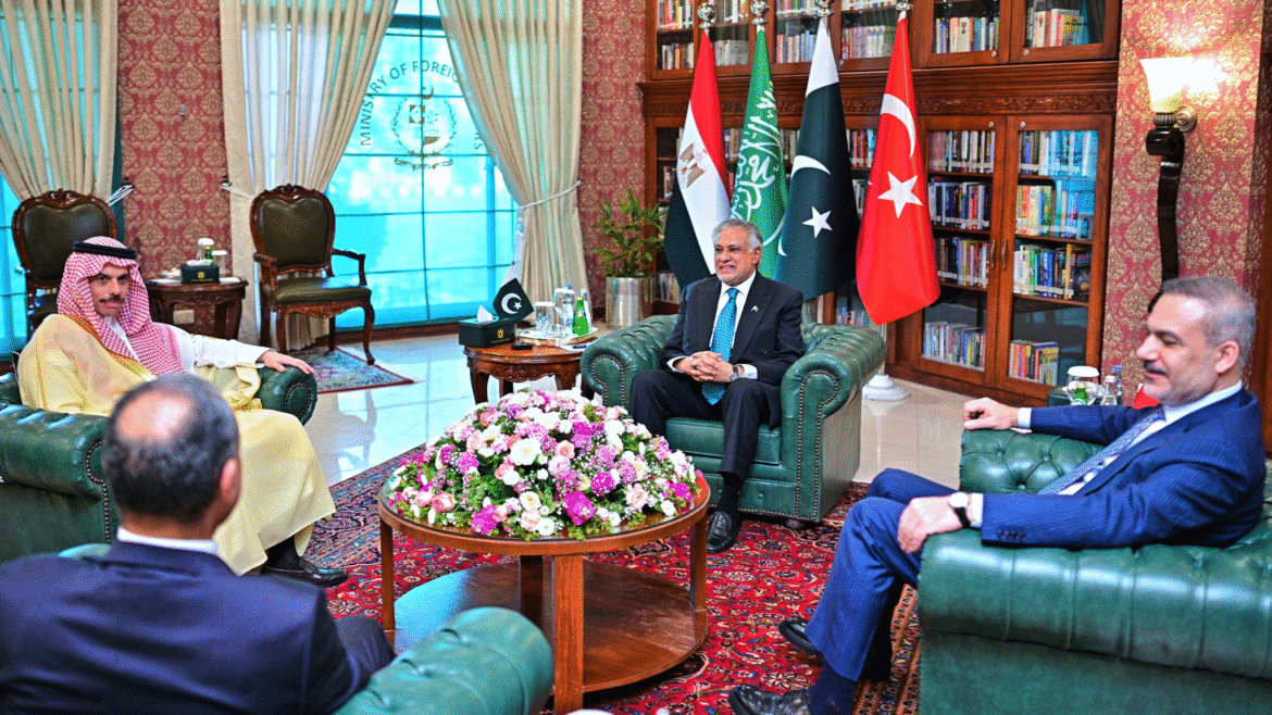 FM Dar heads to Cairo for fourth R-4 summit as quartet cements role in Middle East crisis diplomacy