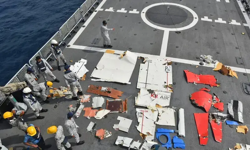 More wreckage found as hunt for missing Pakistani flight crew stretches into third day