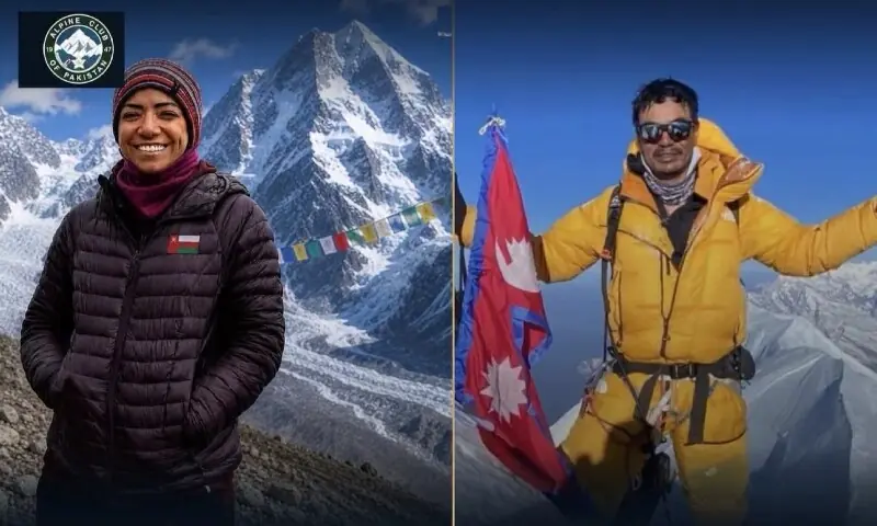 At least two dead as rescuers search for 10 climbers swept away on Pakistan’s Broad Peak