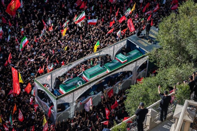 US, Iran trade fresh strikes as Tehran buries slain leader, testing fragile truce