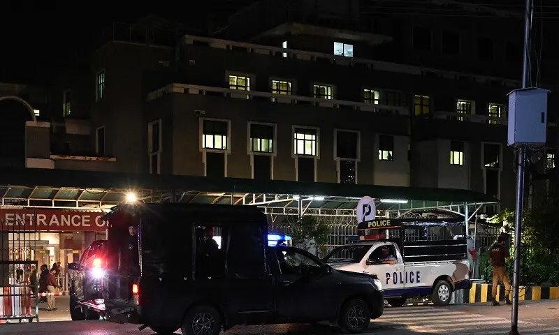 Imran Khan moved to hospital under armed guard as govt complies with court order