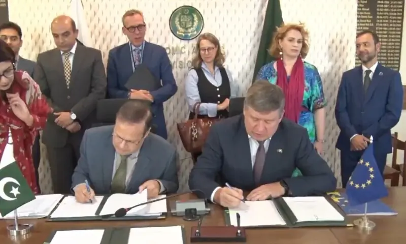 EU, Pakistan sign €65 million in grants to draw investment, expand rural power