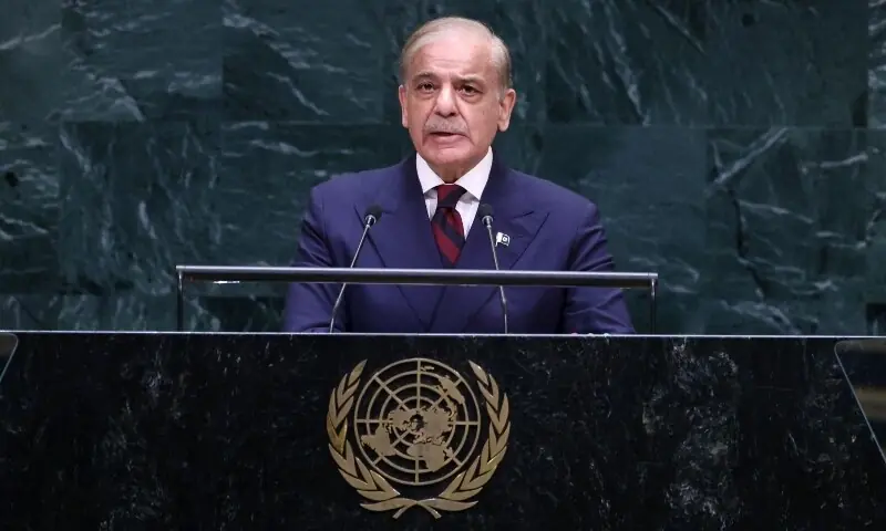PM Sharif tells UN that Indian move to divert Pakistan’s water would be ‘act of war’