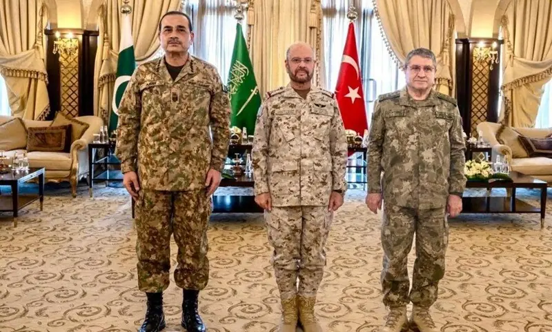 Pakistan, Saudi Arabia and Turkey vow to fast-track military cooperation after urgent Riyadh talks