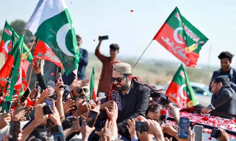CM Afridi completes contested run to Karachi, sharpens fight over jailed ex-premier