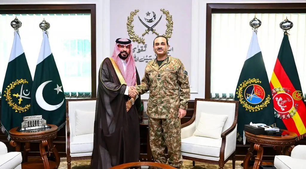 Field Marshal Munir and Saudi envoy hail progress on trilateral defence pact