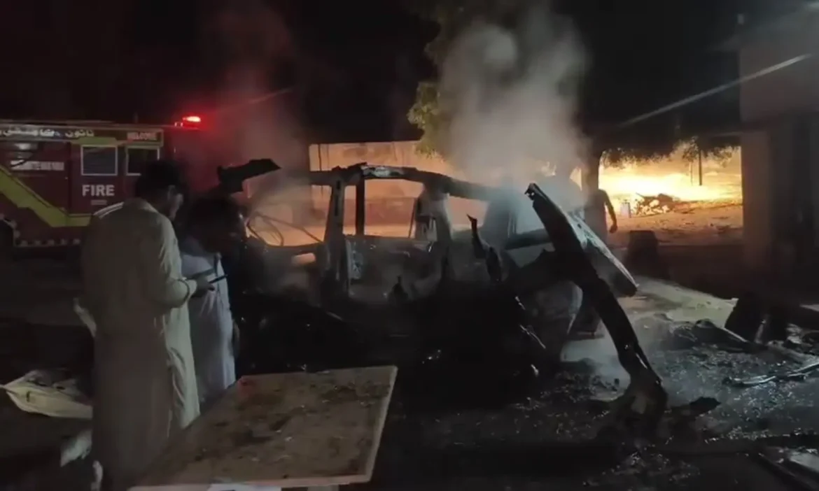Nine dead after oxygen cylinder explodes inside ambulance in Thar region